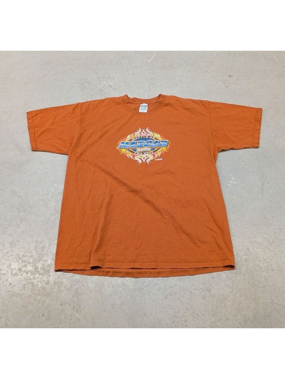Y2K 2005 NASCAR Battle of the Best Flames Promo T-shirt